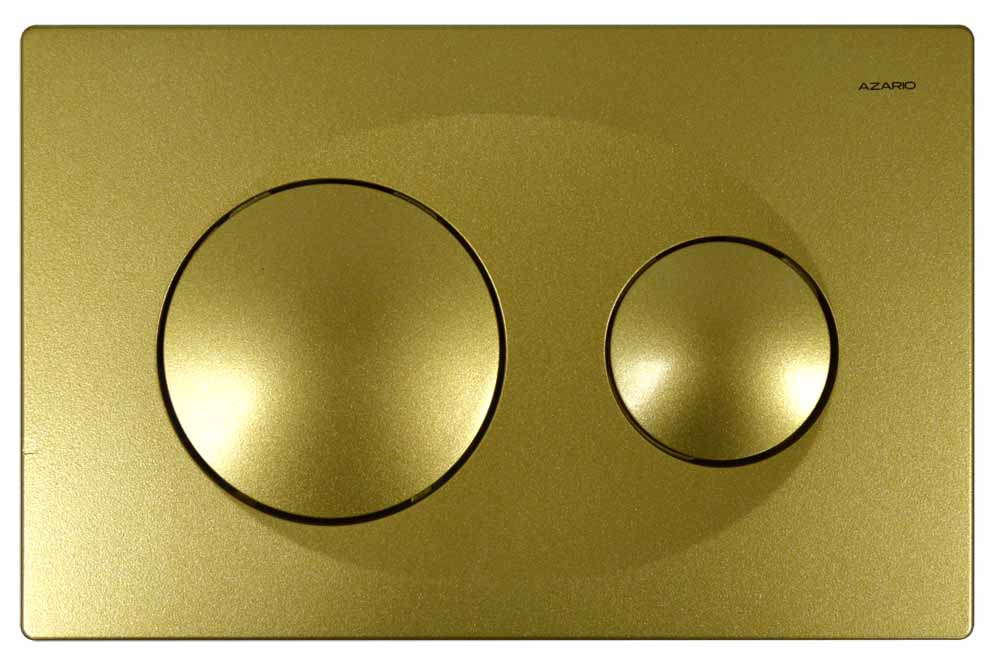 Кнопка смыва для инсталляции Azario AZ-8200-0014 золото матовый 
