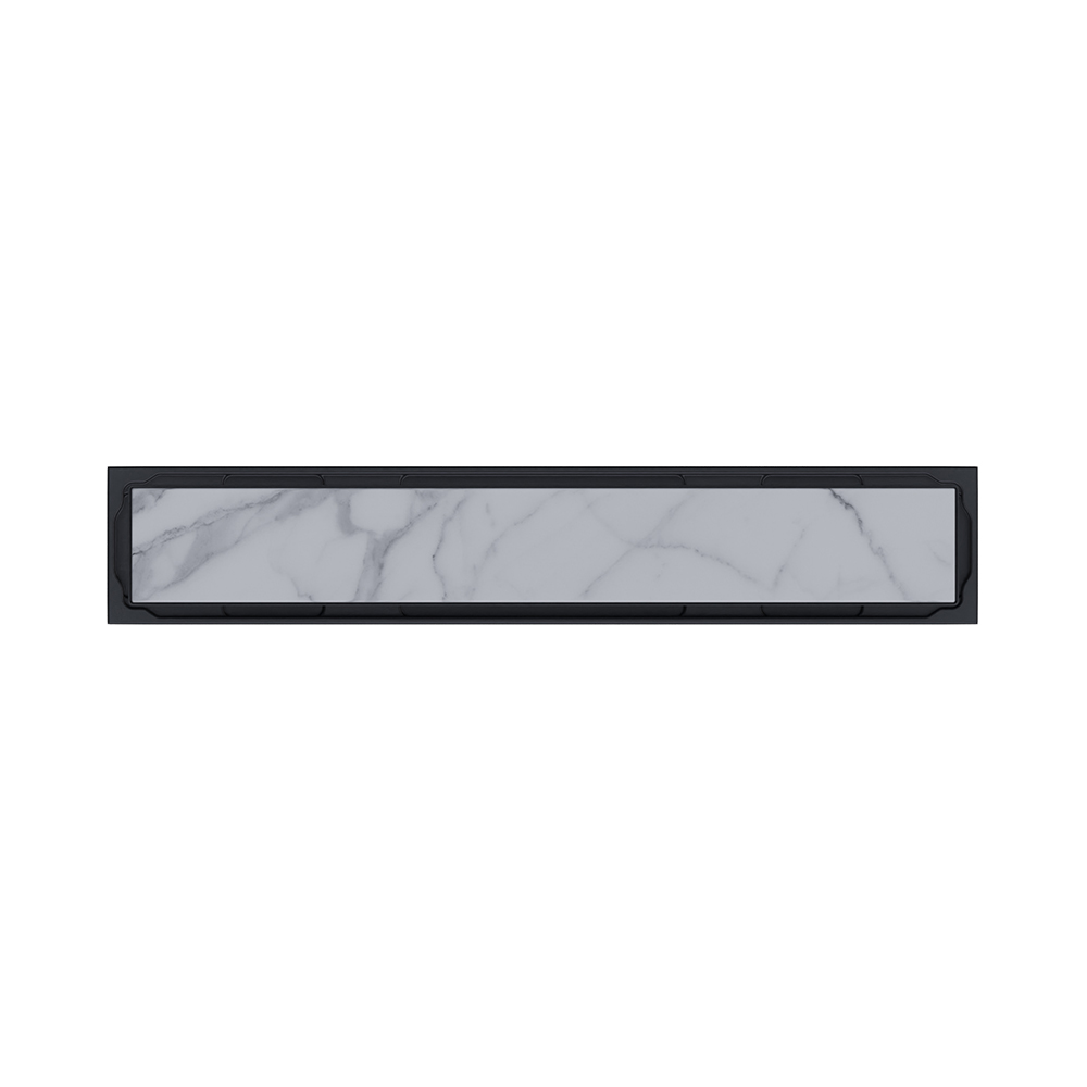 Душевой лоток RGW SDR 60 см, 47212260-04, с решеткой, черный