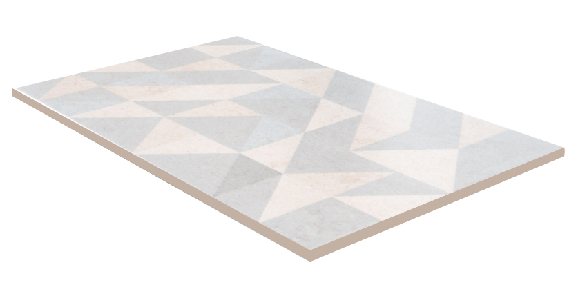 Керамическая плитка Creto Плитка Lorenzo geometrya бежевый 25х40 - изображение 5