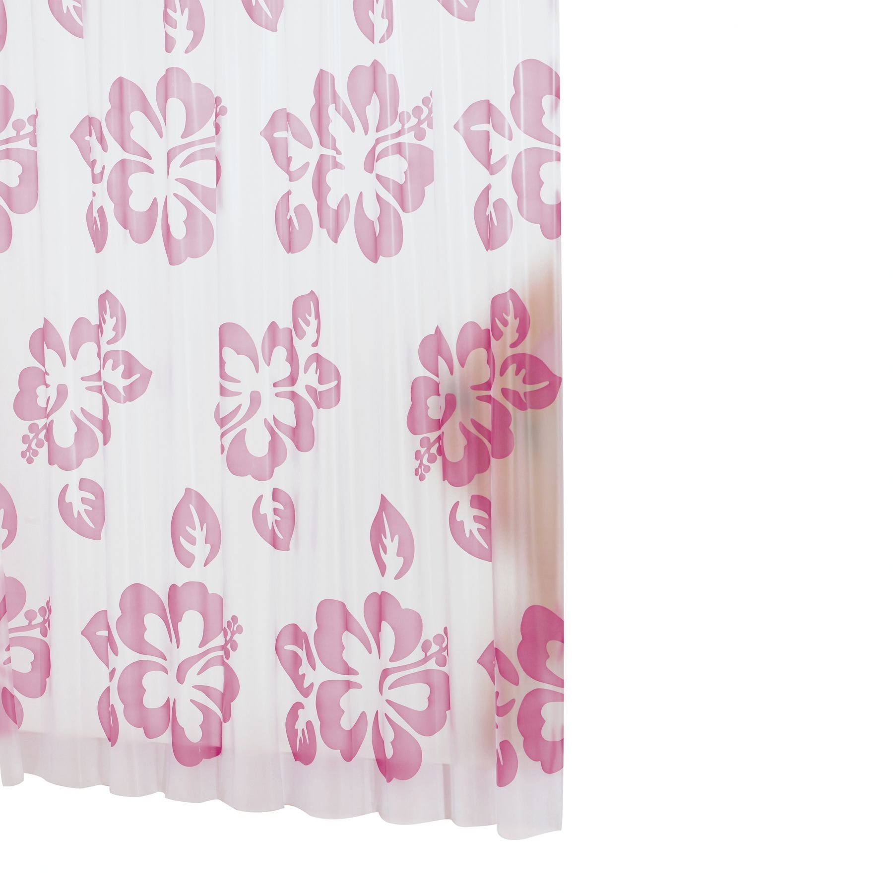 Штора для ванных комнат Ridder Flowerpower (П) розовая