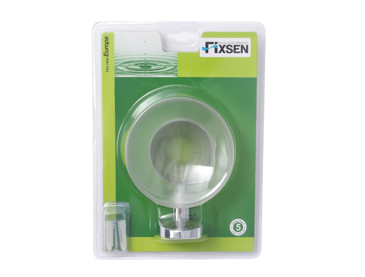 Мыльница Fixsen Europa стекло FX-21808