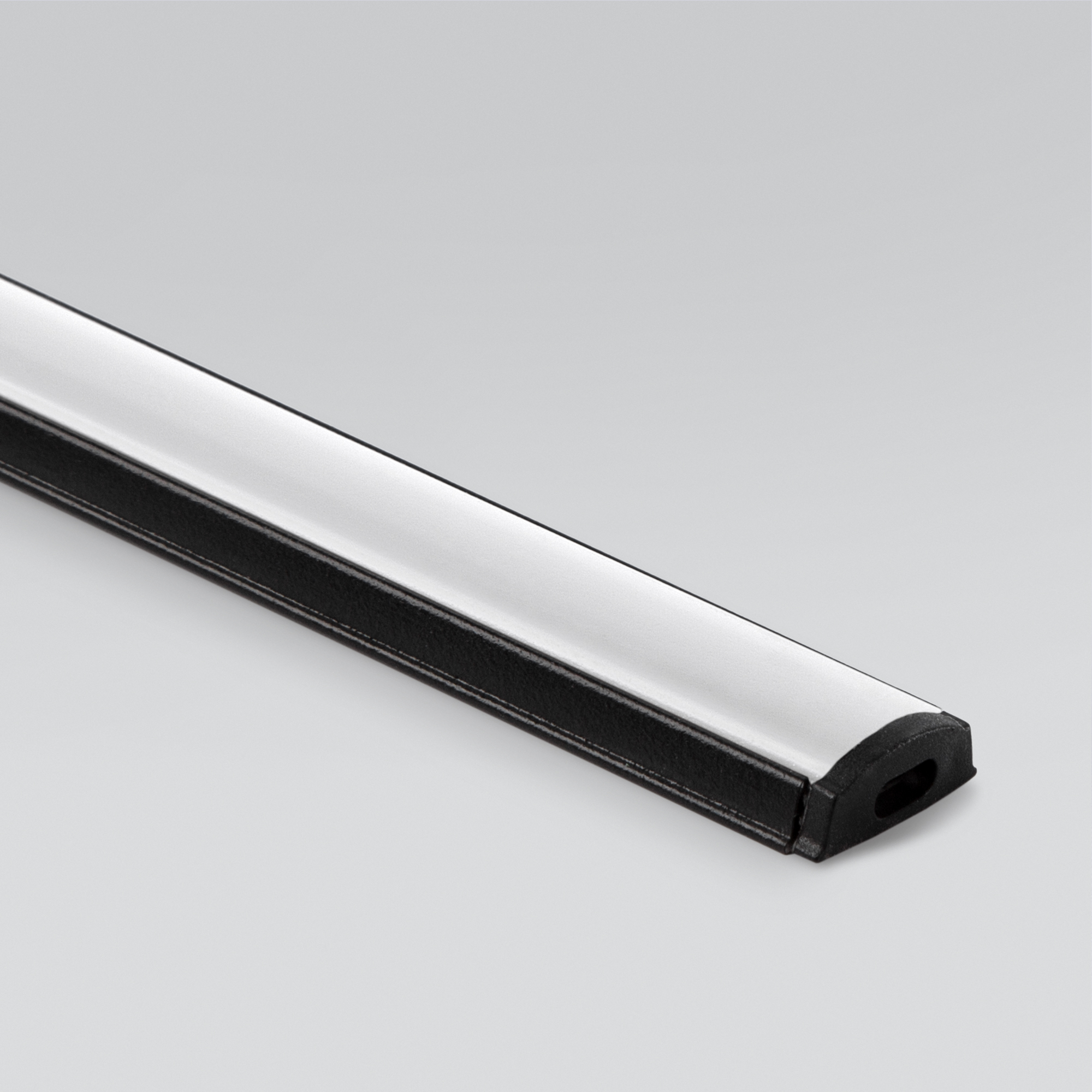 Гибкий алюминиевый профиль черный/белый для светодиодной ленты Elektrostandard LL-2-ALP012 4690389170539