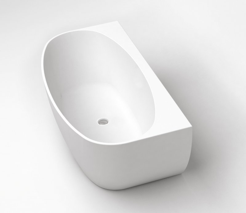 Акриловая ванна BelBagno 170х80 см BB83-1700-W0 без перелива, белый