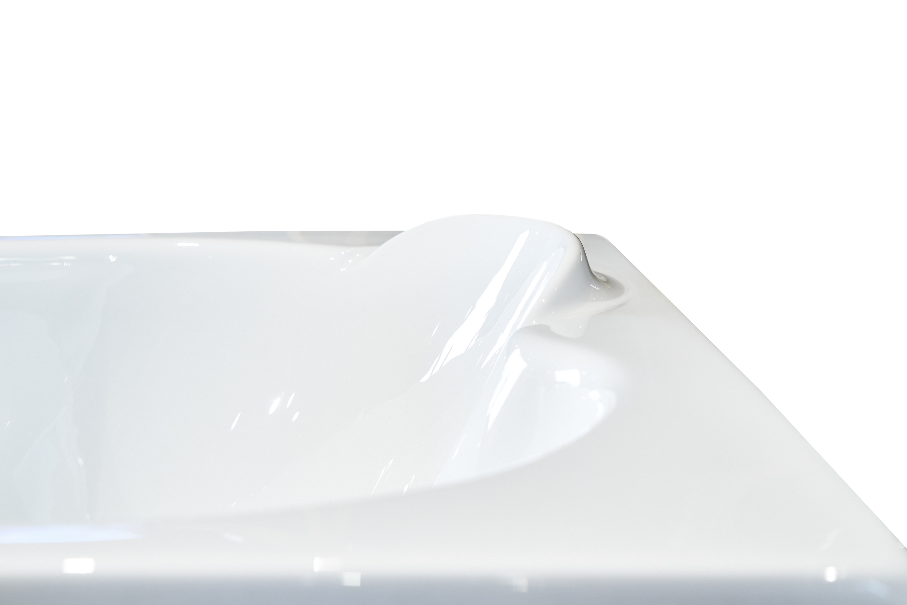 Акриловая ванна Creto Glaze 140х90 см правая 16-14090R
