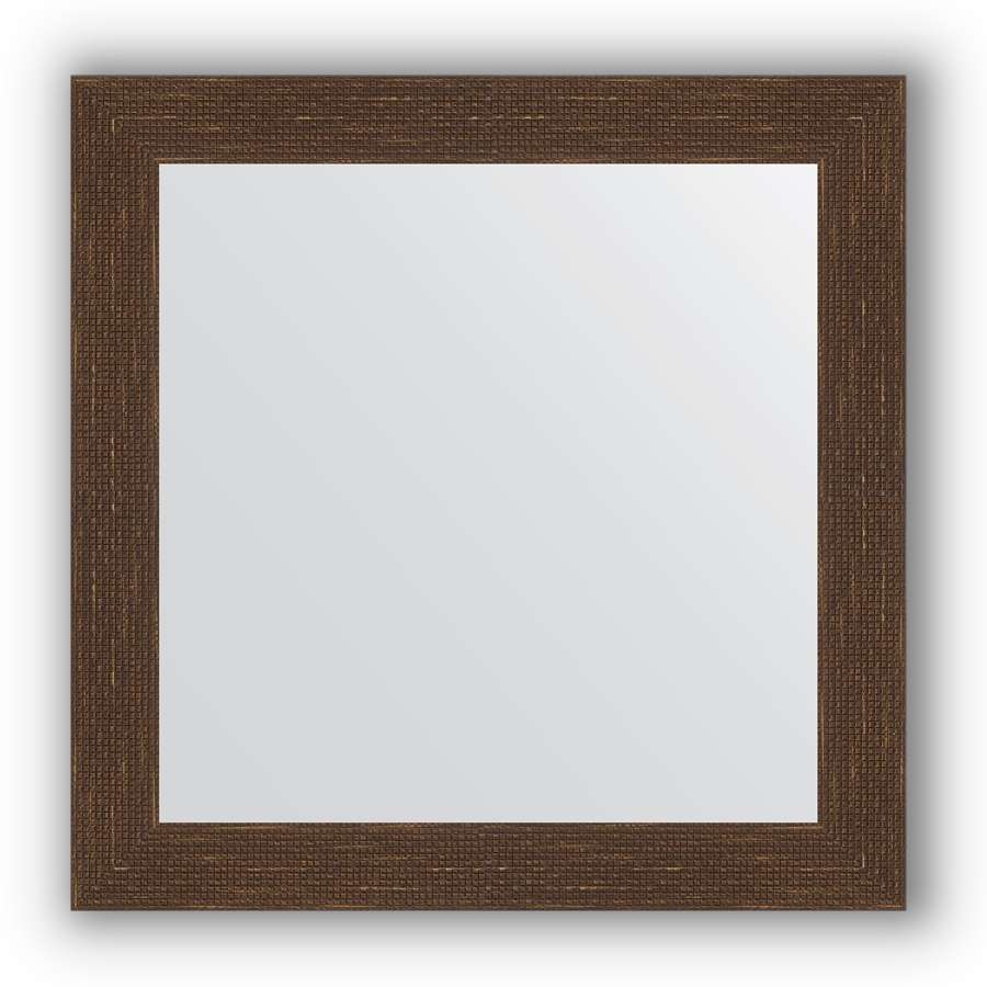 Зеркало в багетной раме Evoform Definite BY 3145 66 x 66 см, мозаика античная медь 
