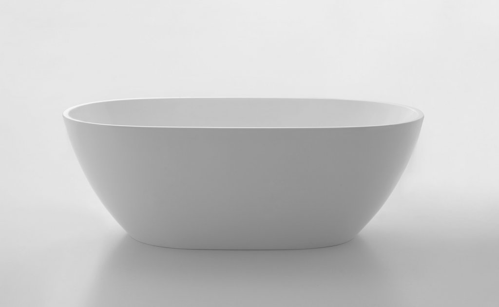 Акриловая ванна BelBagno 170х81 см BB81-1700-W0 без перелива, белый