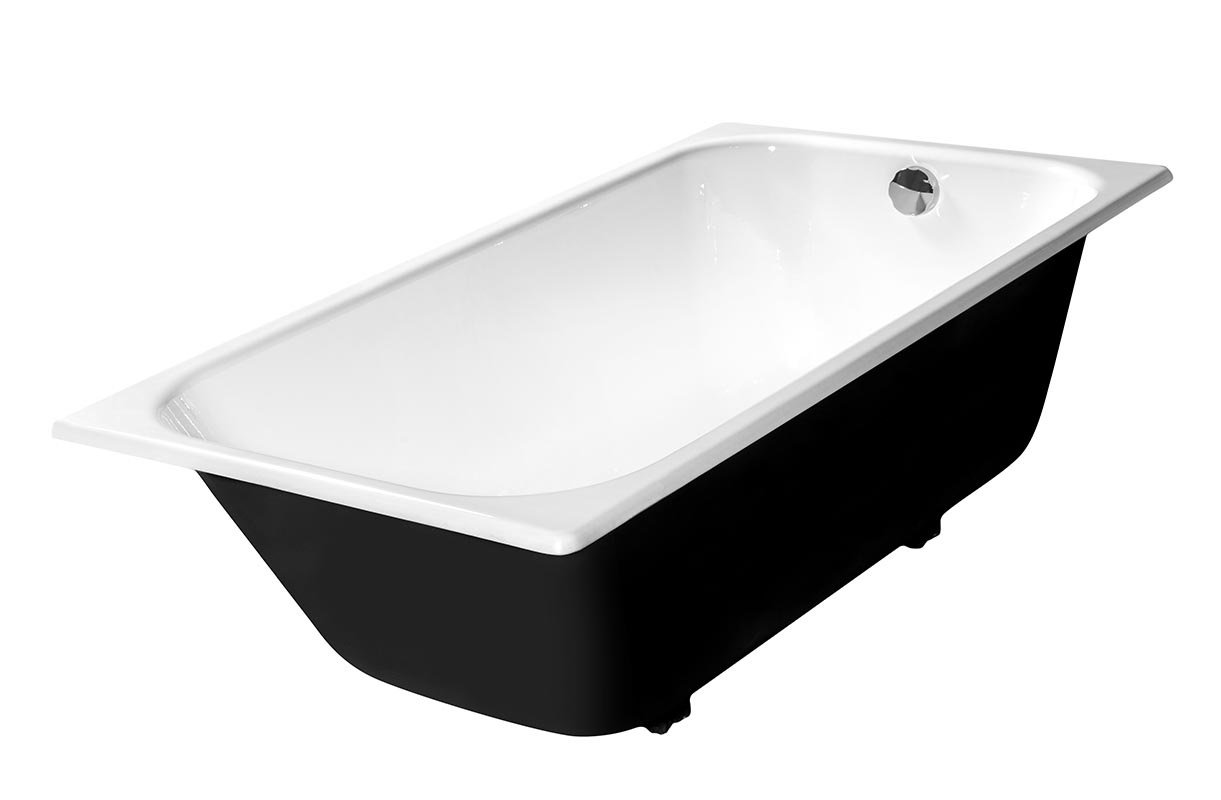 Чугунная ванна Wotte Start 160x75 см белая