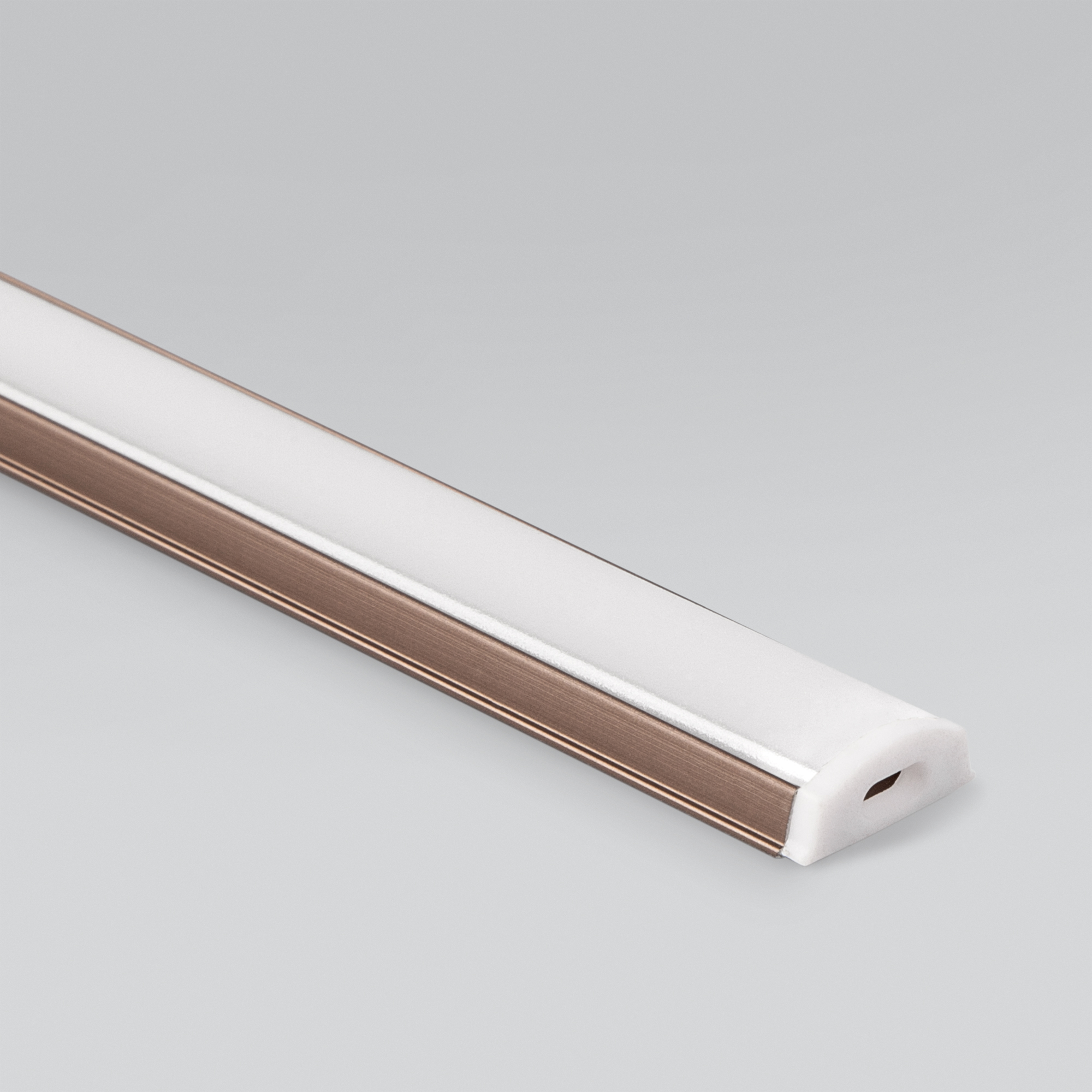 Гибкий алюминиевый профиль латунь/белый для светодиодной ленты Elektrostandard LL-2-ALP012 4690389170522