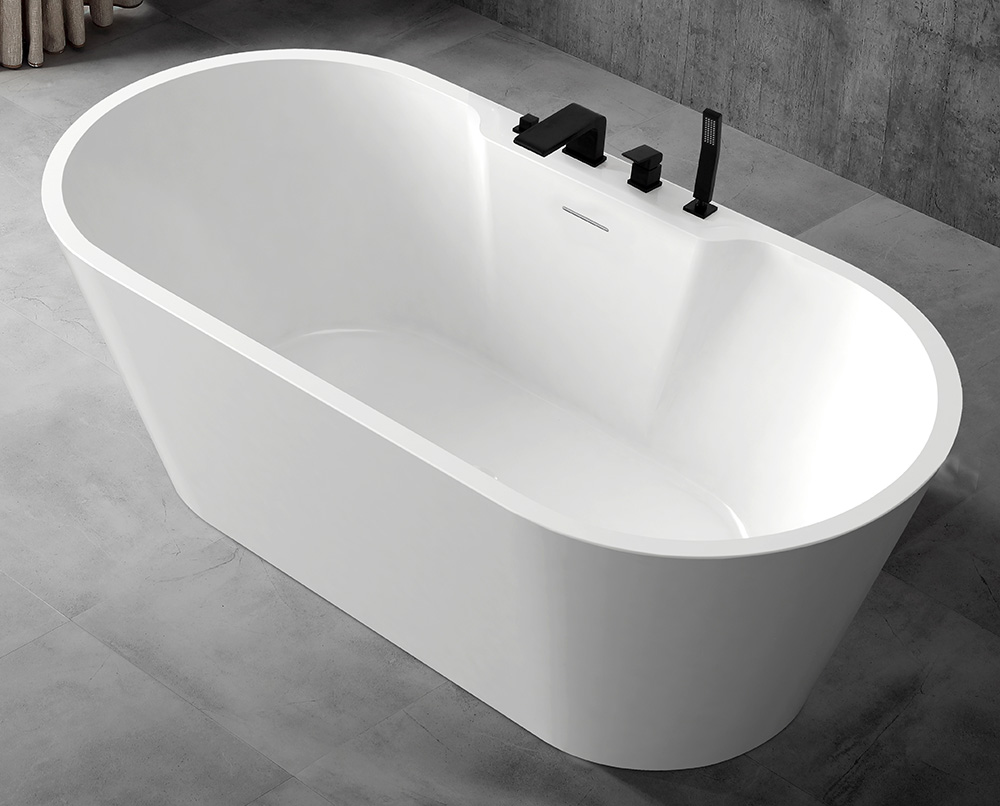 Акриловая ванна Abber 150х70 см AB9299-1.5, белый