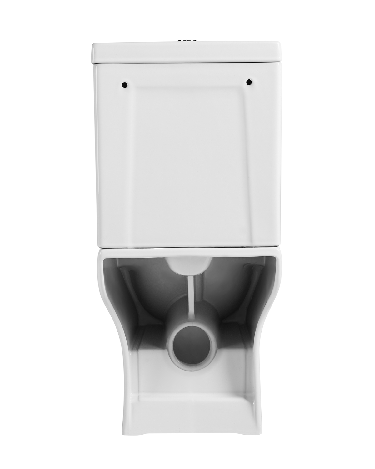 Унитаз-компакт безободковый Agger AT03000 с крышкой-сиденьем микролифт, белый