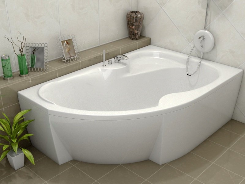 Акриловая ванна Vayer Azalia R 150x105 см