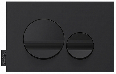 Комплект подвесной безободковый унитаз Jacob Delafon Rodin +  E21748RU-00 с сиденьем микролифт  +  система инсталляции с кнопкой черной