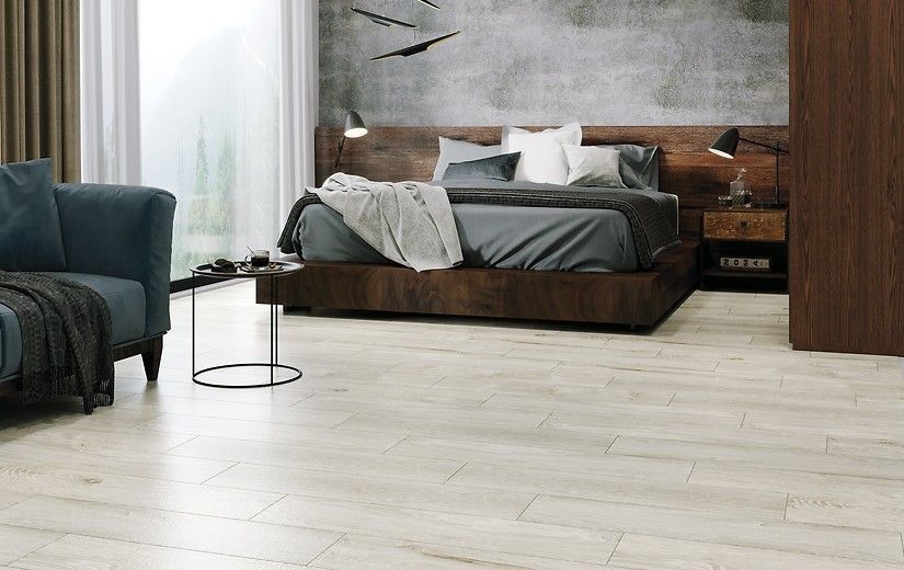 Керамогранит Cersanit Wood Concept Prime светло-серый ректификат 21,8х89,8 - изображение 2