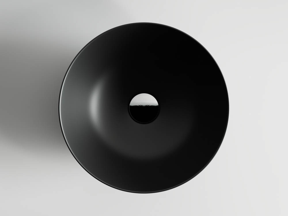 Рукомойник Ceramica Nova Element 35,8 см CN6004, черный матовый