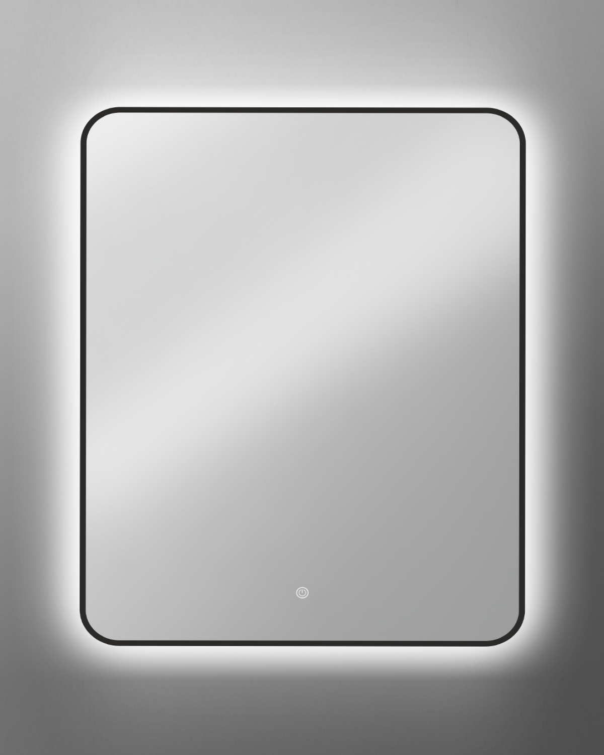 Зеркало Orange Black 60 см BL-60ZE с LED подсветкой