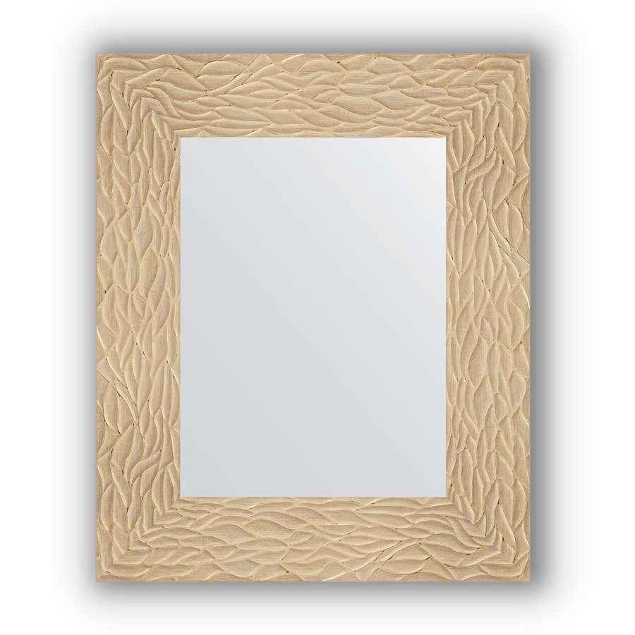 Зеркало в багетной раме Evoform Definite BY 3021 46 x 56 см, золотые дюны 