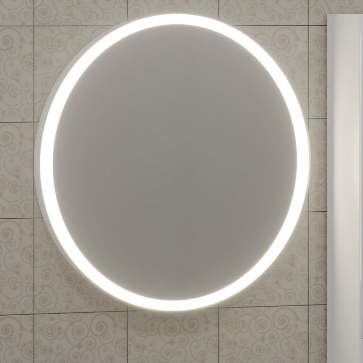 Зеркало СаНта Луна 80 900513 с LED-подсветкой, универсальное 