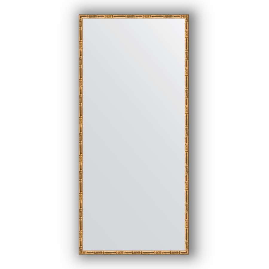 Зеркало в багетной раме Evoform Definite BY 0763 67 x 147 см, золотой бамбук 