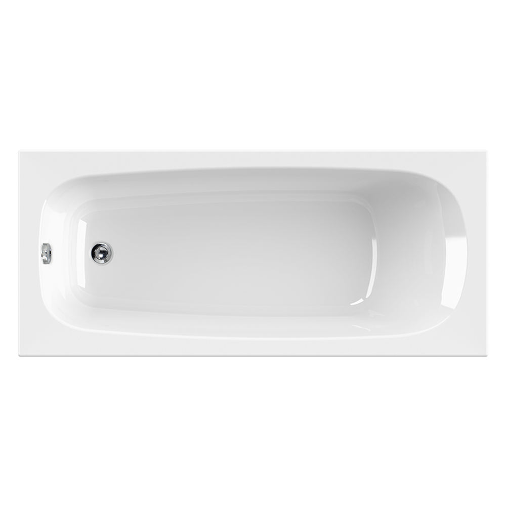 Акриловая ванна 160х70 см Cezares Eco ECO-160-70-41-W37 белая