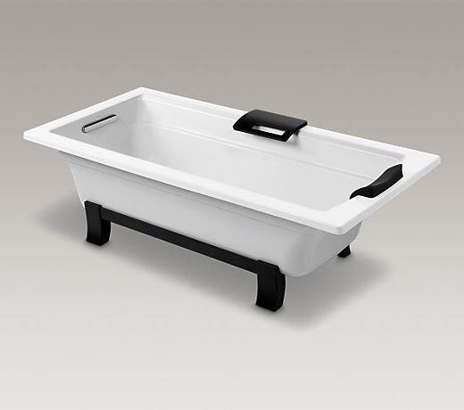 Чугунная ванна 170х80 см Jacob Delafon Archer E6D907-0 с антискользящим покрытием