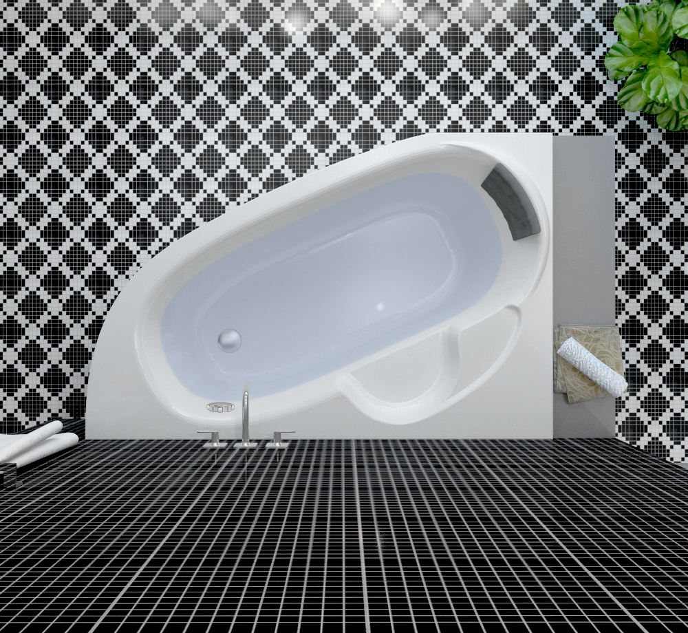 Акриловая ванна Lavinia Boho Bell Pro, 170x110 правая, S4-370217PR