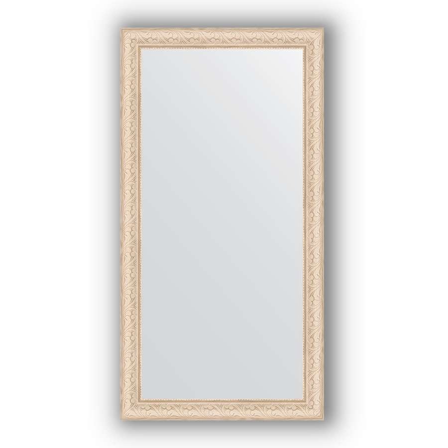 Зеркало в багетной раме Evoform Definite BY 1056 54 x 104 см, беленый дуб 