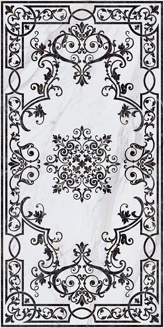 Плитка из керамогранита полированная Kerama Marazzi Монте Тиберио 119.5x238.5 белый (SG591702R)