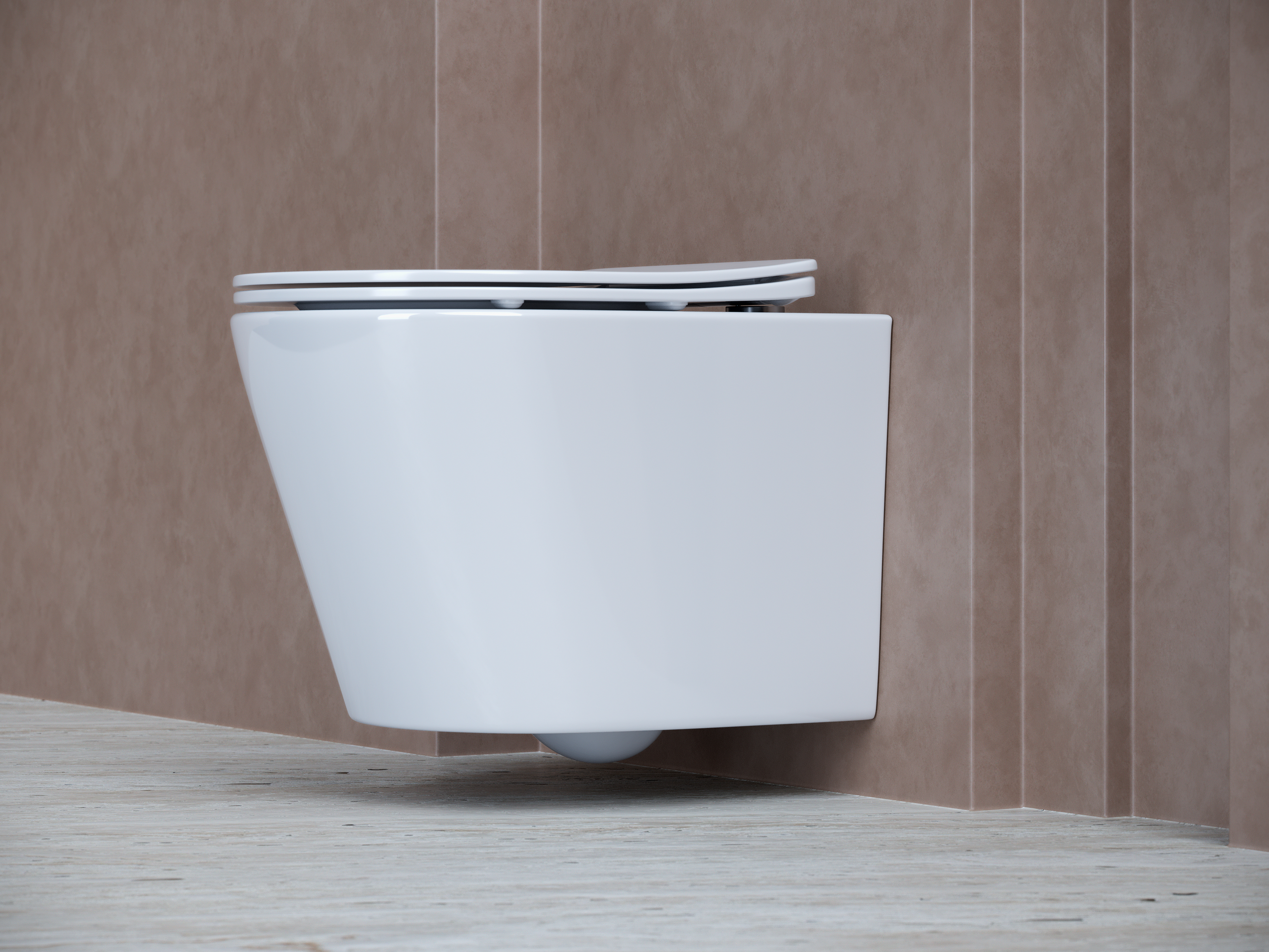 Комплект подвесной безободковый унитаз Ceramica Nova Balearica CN6000 Белый с сиденьем Микролифт  +  инсталляция для унитазов Bocchi 8010-1000