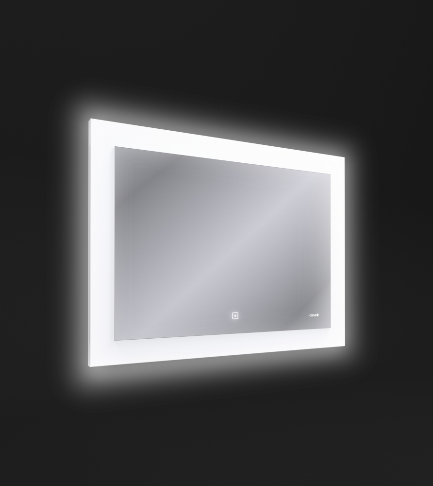 Зеркало Cersanit Led 030 Design 80 см LU-LED030*80-d-Os с подсветкой, белый