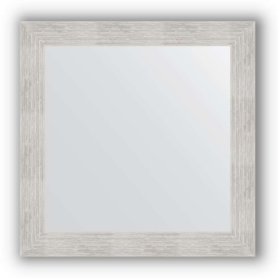 Зеркало в багетной раме Evoform Definite BY 3144 66 x 66 см, серебряный дождь 