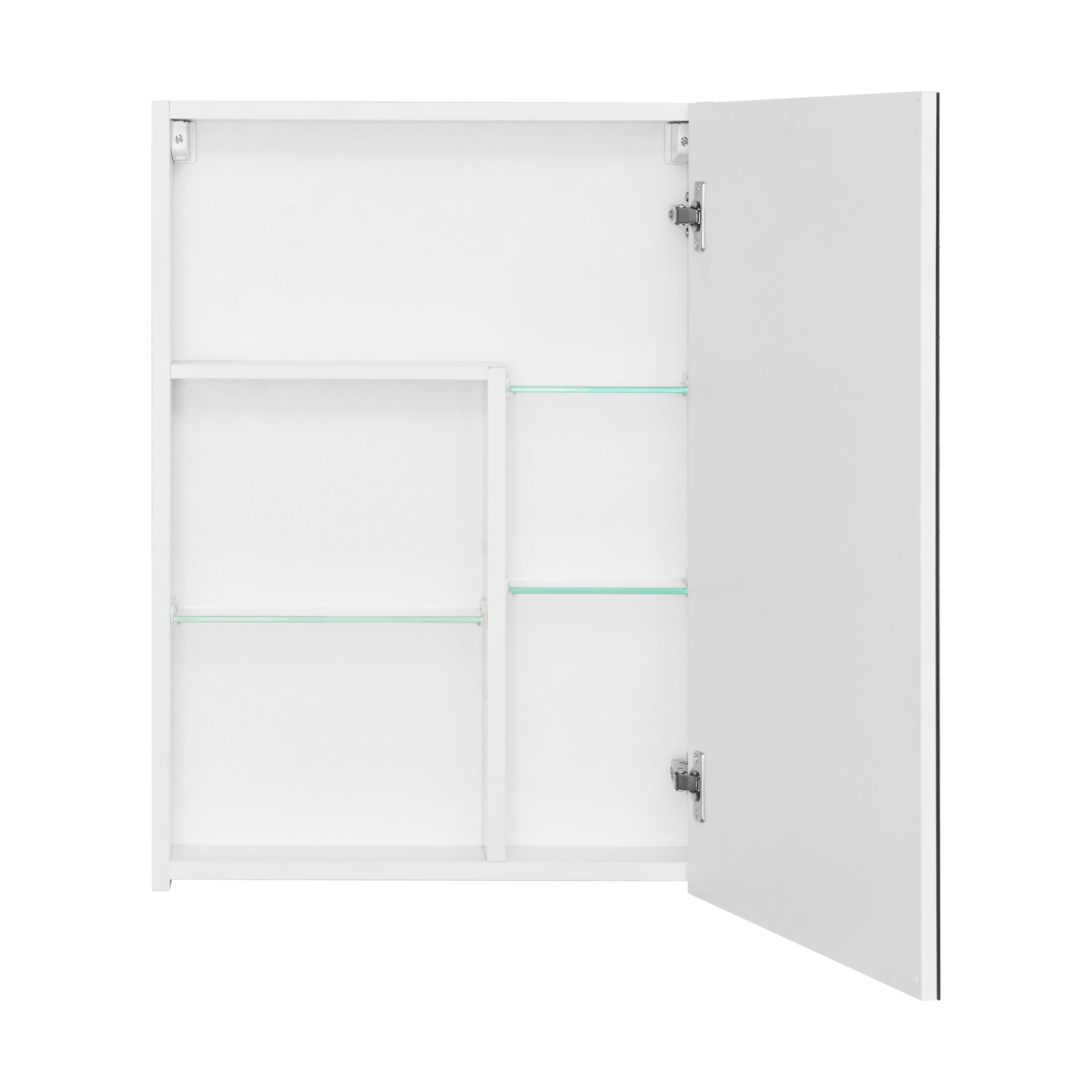 Зеркальный шкаф 50 см Aquaton Асти 1A263302AX010, белый