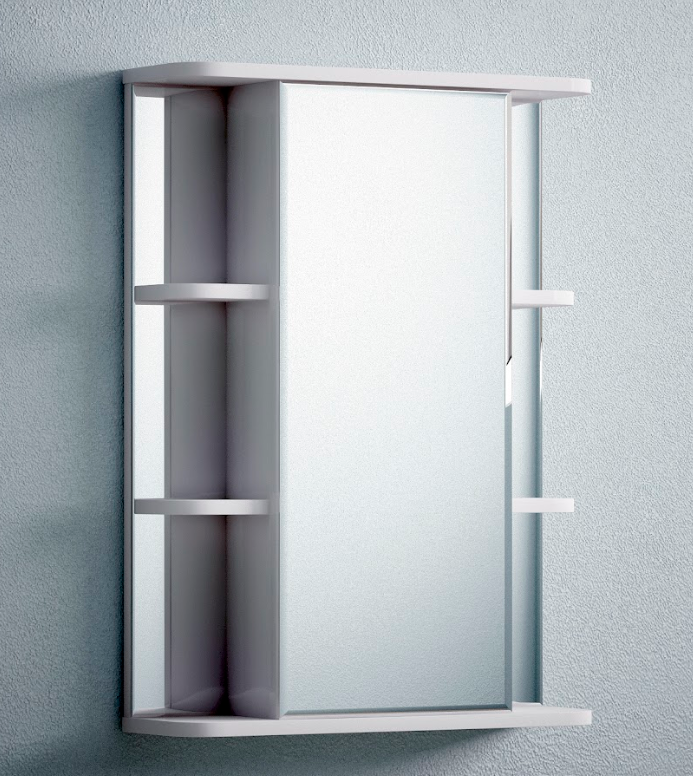 Зеркальный шкаф Corozo Орион 54 см SD-00001547 белый