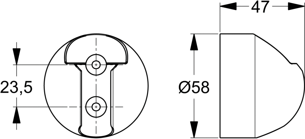 Держатель для душевой лейки Ideal Standard Idealrain B9467AA - 2 изображение
