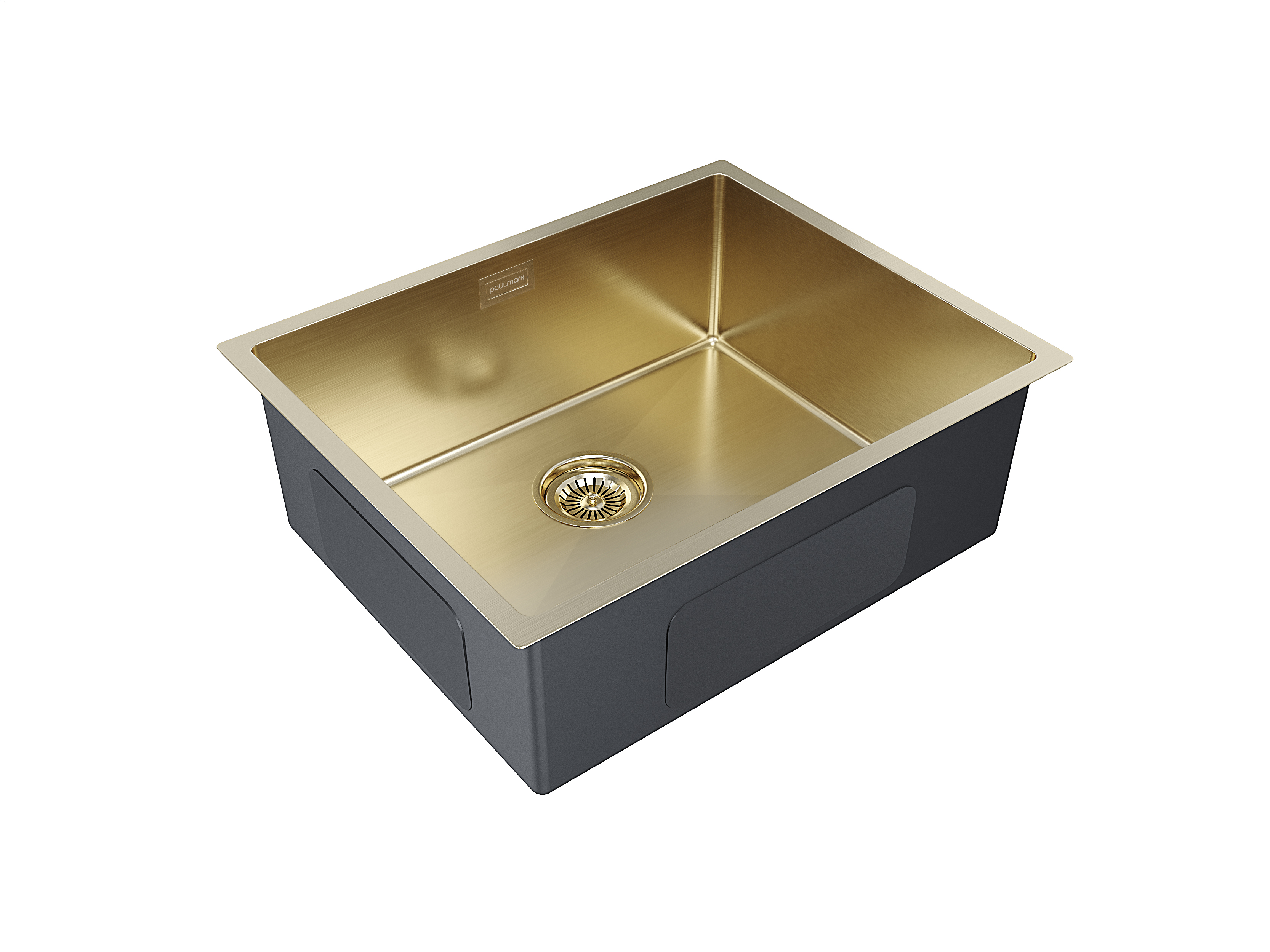 Мойка кухонная Paulmark Next PM215444-BG брашированное золото