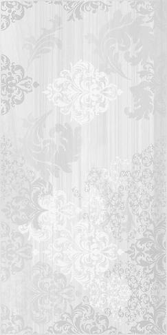 Керамическая плитка Cersanit Вставка Grey Shades узор белый 29,8х59,8