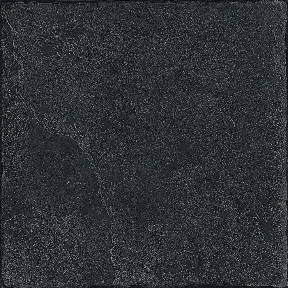 Плитка из керамогранита патинированная Italon Материя 60x60 черный (610015000327) плитка из керамогранита патинированная italon материя 60x120 серый 610015000322