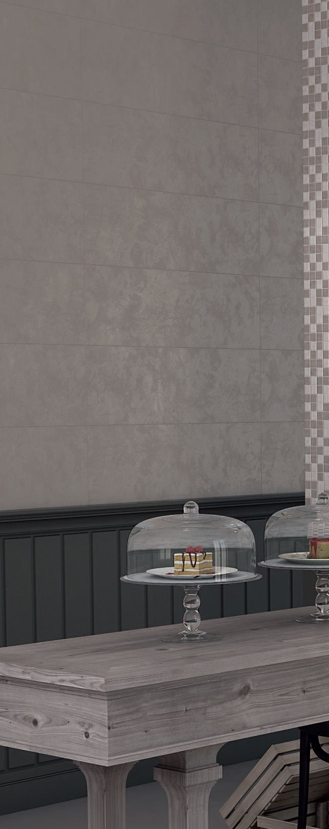 Керамическая плитка Kerama Marazzi Плитка Город на воде серый 25х75 - изображение 8