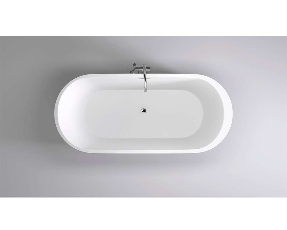Акриловая ванна Black&White Swan 109SBBL, 170x80 см, черная