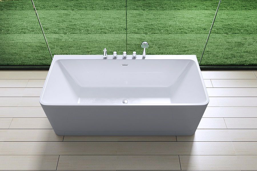 Акриловая ванна Art&Max 180х80 см AM-601-1795-795, белый