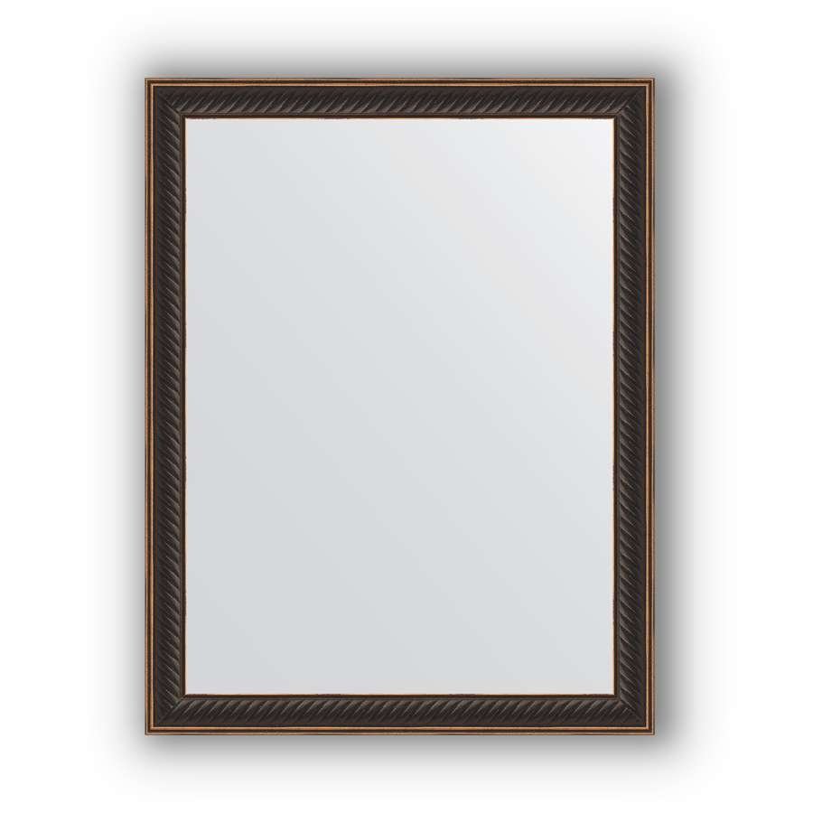 Зеркало в багетной раме Evoform Definite BY 1328 35 x 45 см, витой махагон 
