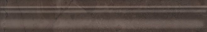 Керамическая плитка Kerama Marazzi Бордюр Багет Версаль коричневый обрезной 5х30 
