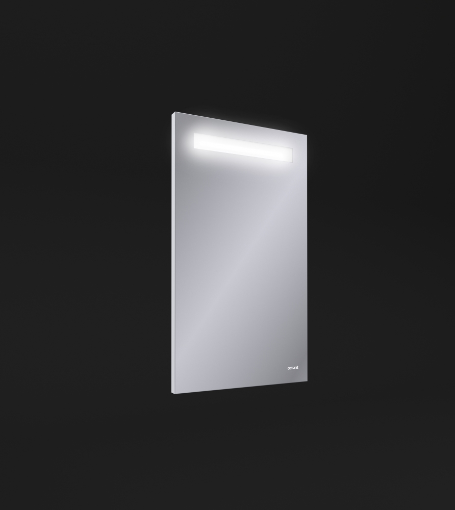 Зеркало Cersanit Led 010 Base 40 см LU-LED010*40-b-Os с подсветкой, белый