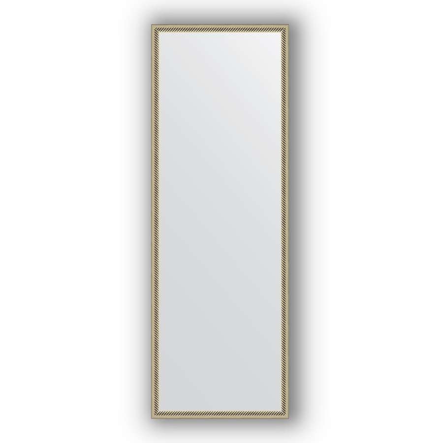 Зеркало в багетной раме Evoform Definite BY 0708 48 x 138 см, витое серебро 
