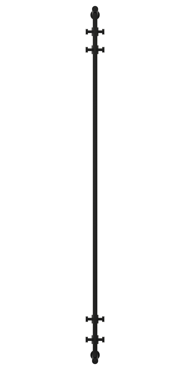 Полотенцесушитель водяной Сунержа Хорда 180х19,5 см 31-0124-1800 матовый черный