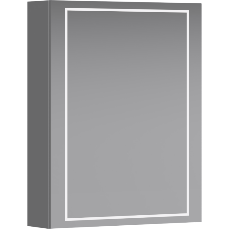 Зеркальный шкаф Aqwella Simplex 55 см SLX0455L с подсветкой 