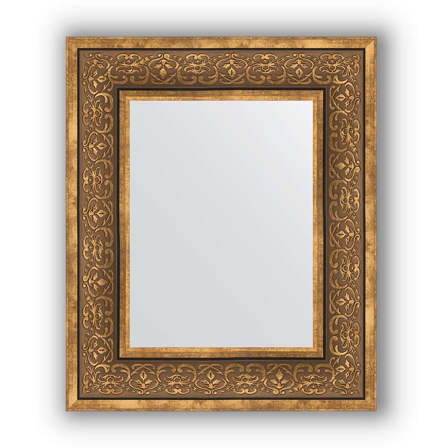Зеркало в багетной раме Evoform Definite BY 3031 49 x 59 см, вензель бронзовый 