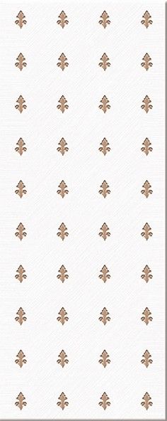 Керамическая плитка Azori Декор Chateau Mocca Decor "Lis" 20,1х50,5