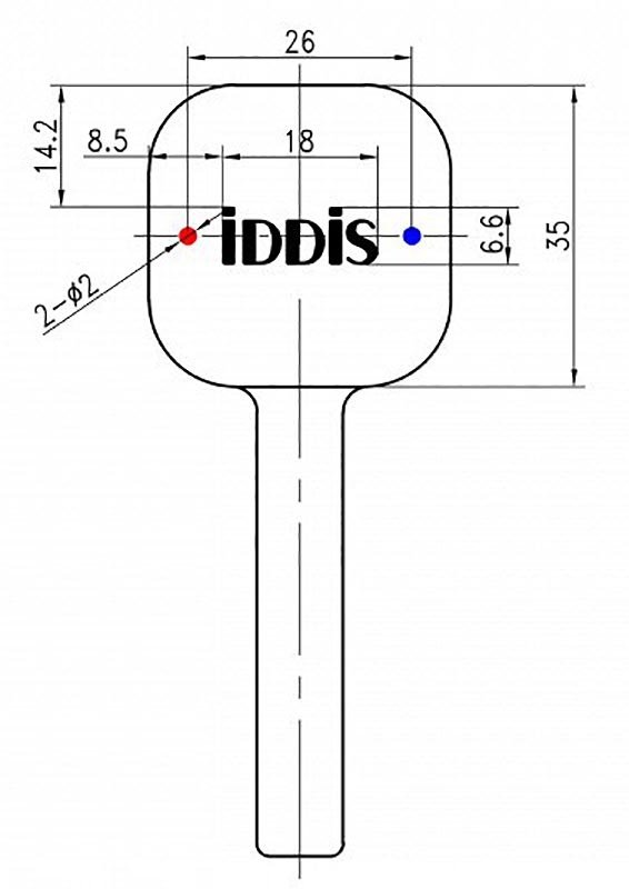 Гигиенический душ Iddis 004BLS0i08 со смесителем, черный