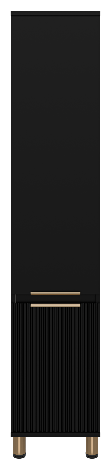 Шкаф-пенал Brevita Enfida 35 см ENF-05035-020P правый, черный