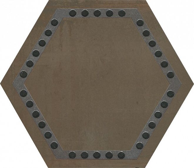 Плитка из керамогранита матовая Kerama Marazzi Раваль 29x33.4 коричневый (DC\C10\SG27004) декор kerama marazzi раваль 29х33 4 см dc c10 sg27004
